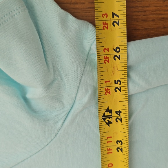 CROFT AND BARROW WOMEN'S PLUS SIZE SHORT SLEEVE AQUAMARINE PULLOVER TOP SIZE 3X - Picture 7 of 11